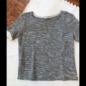 Zara gray top